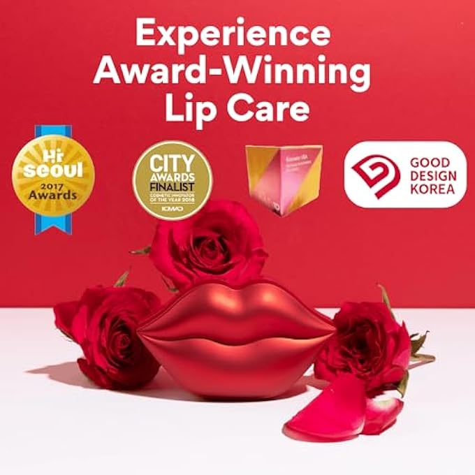 KOCOSTAR LIP MASK ROSE | ULTRA-HYDRATING HYDROGEL TREATMENT FOR SOFT, SMOOTH LIPS | PACK OF 1, 3G - Image 3
